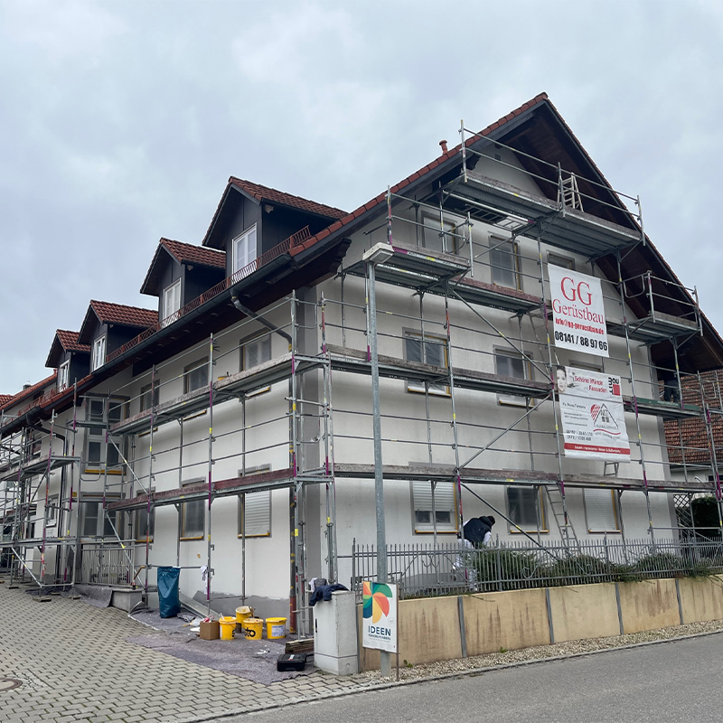 Fassadenanstrich